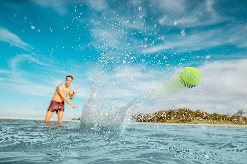 Μπαλάκι Νερού Xtrem Water Bouncing Ball Neopren Γαλάζιο
