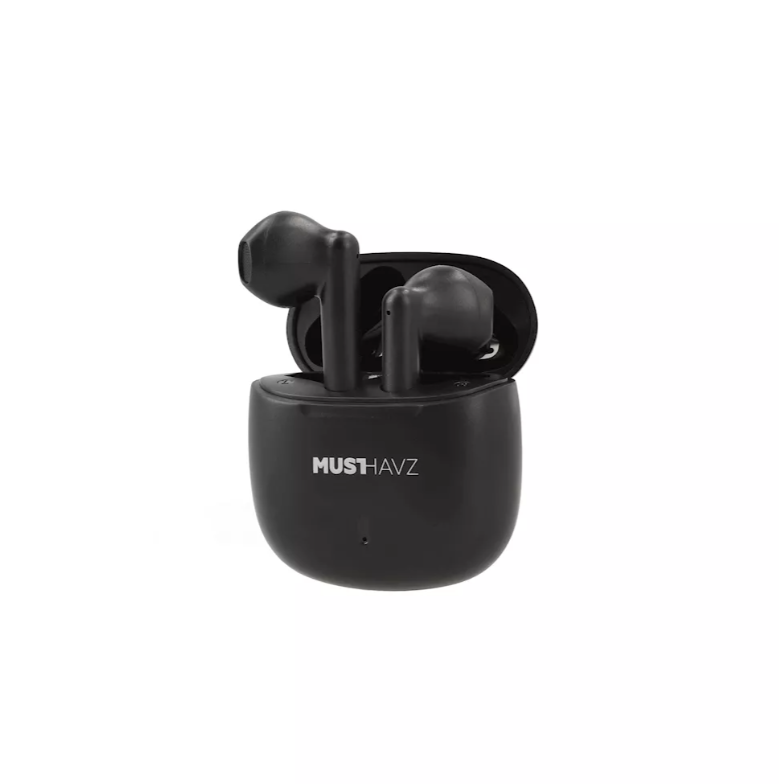 Ασύρματα Ακουστικά με Θήκη Φόρτισης Musthavz True Wireless Lite Μαύρα
