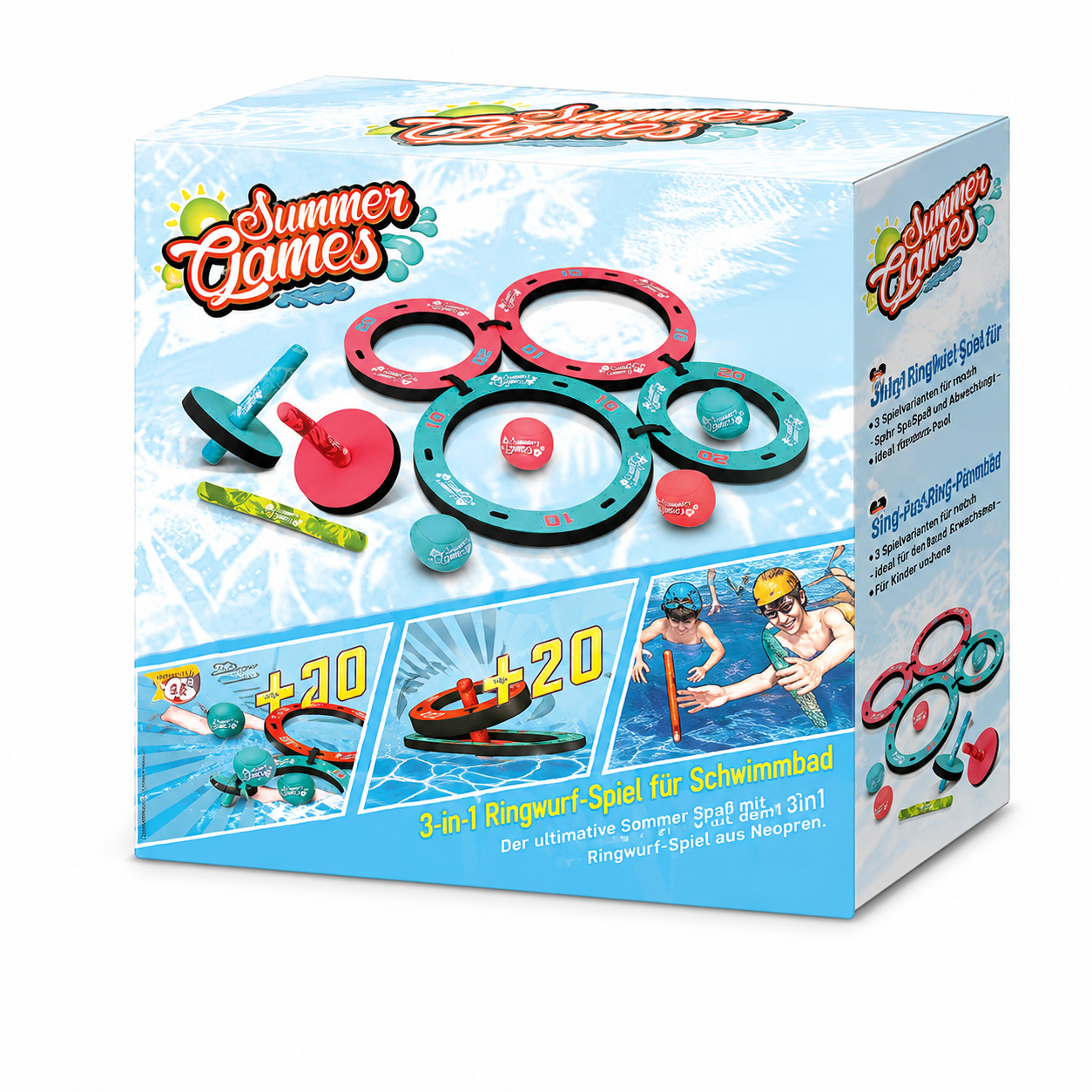Summer Games 3 σε 1 Παιχνίδι Πισίνας από Neopren