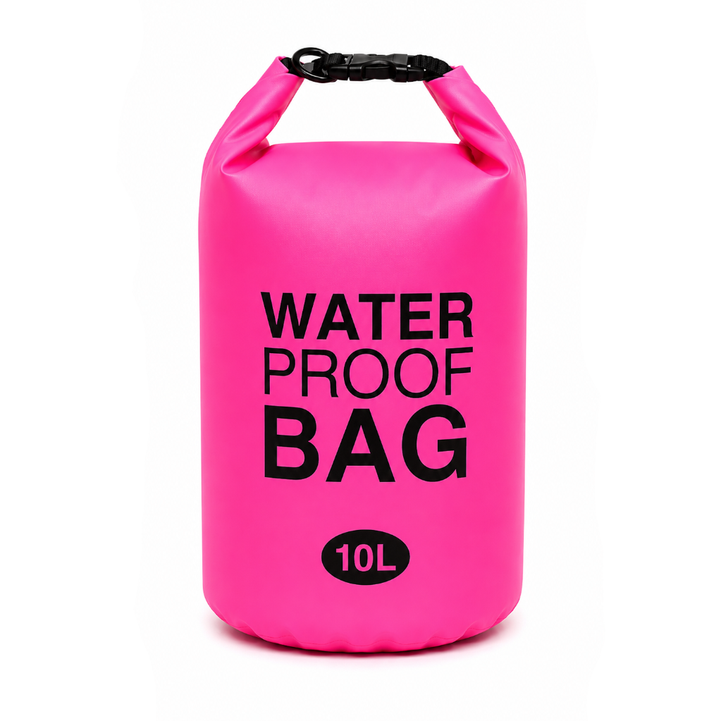 Στεγανός Αδιάβροχος Σάκος Dry Bag 10L Ροζ