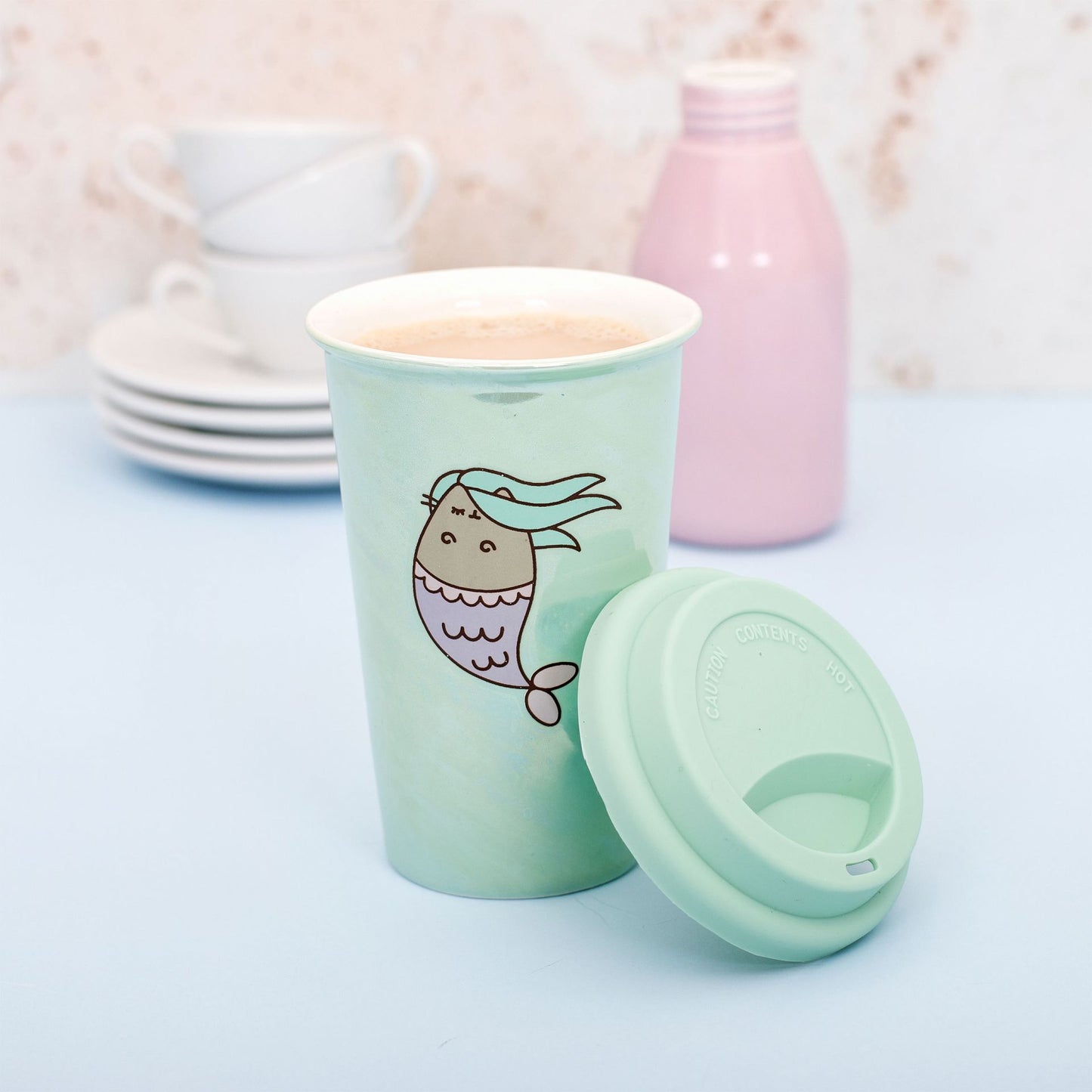 Κεραμική Θερμική Κούπα Pusheen Mermaid 275ml