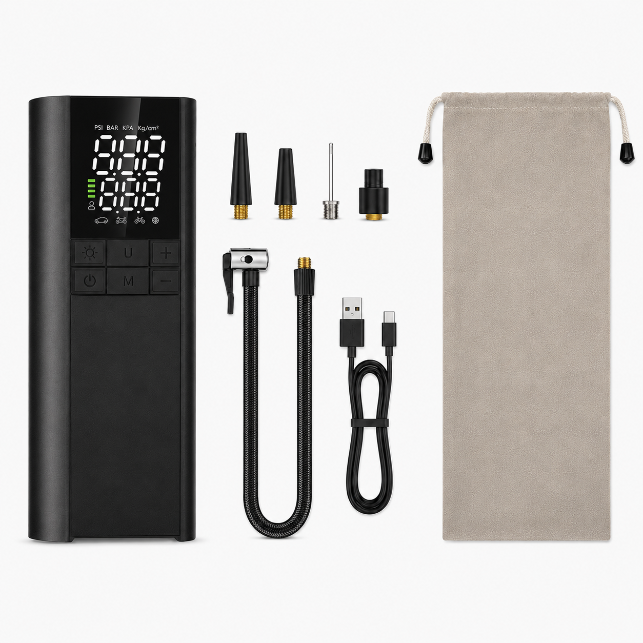Ηλεκτρική Τρόμπα 150 psi και Power Bank 8.000mAh