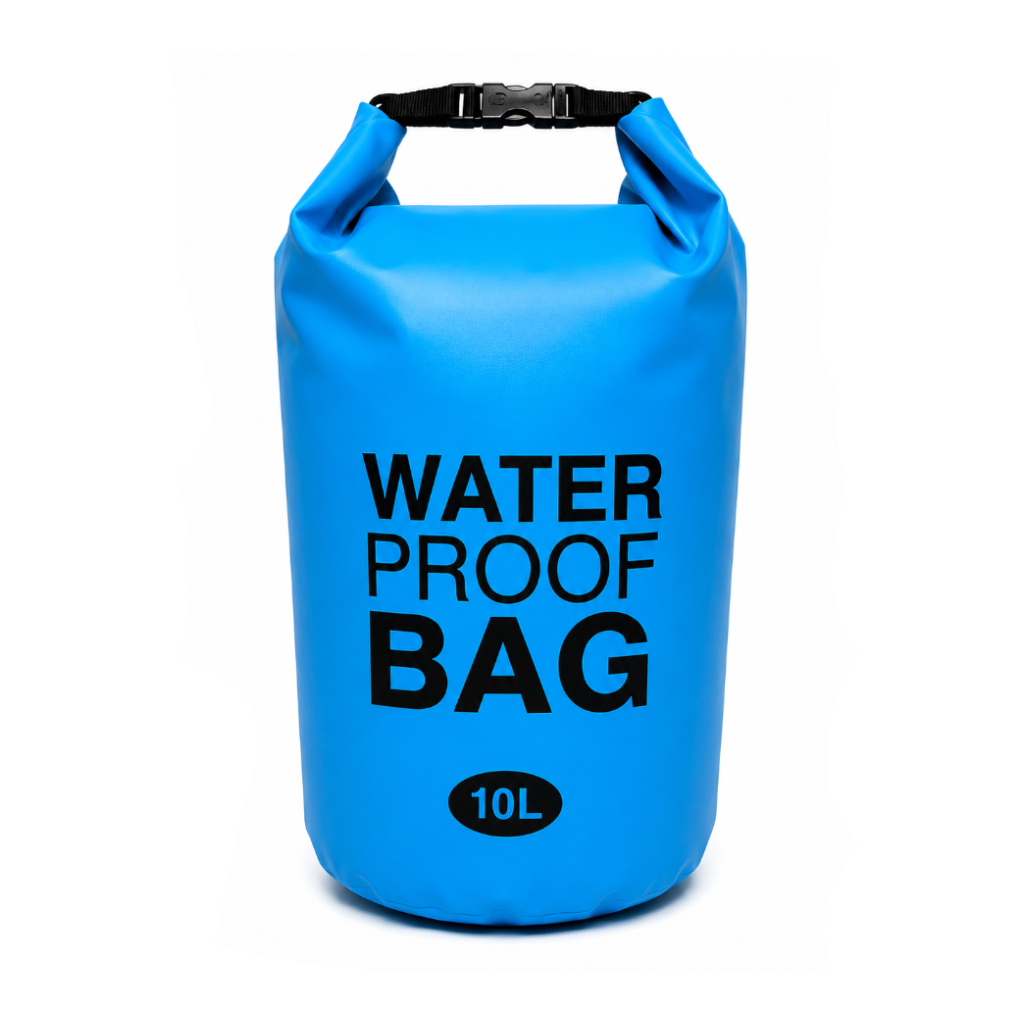 Στεγανός Αδιάβροχος Σάκος  Dry Bag 10L Γαλάζιο