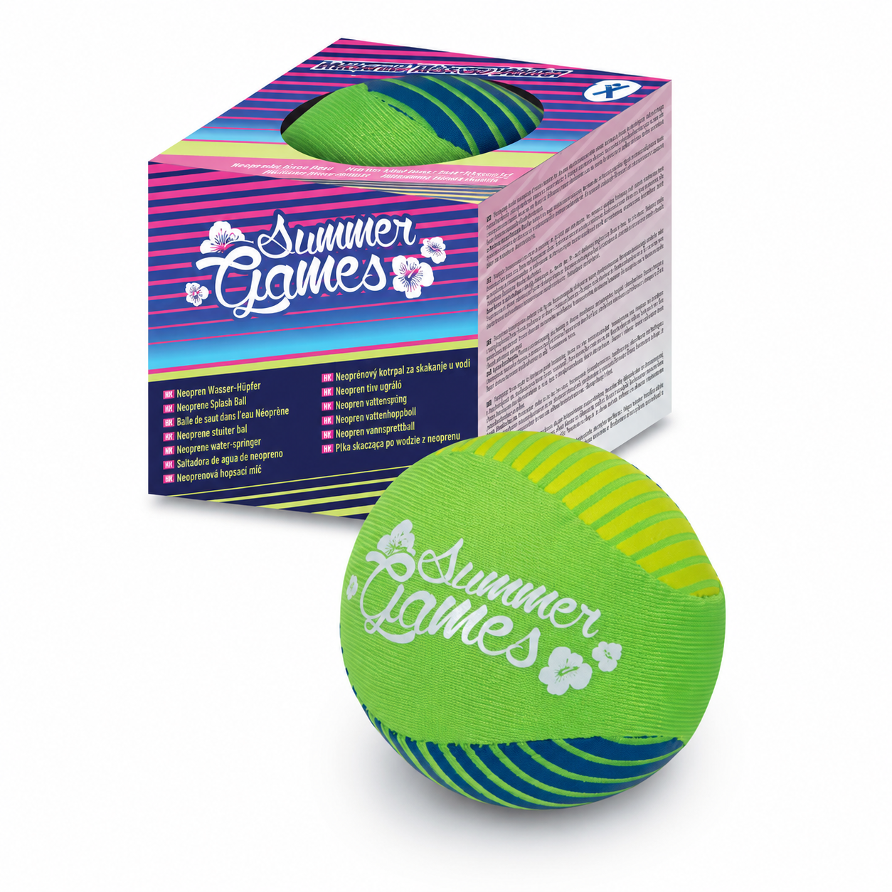 Μπαλάκι Νερού Xtrem Water Bouncing Ball Neopren Πράσινο