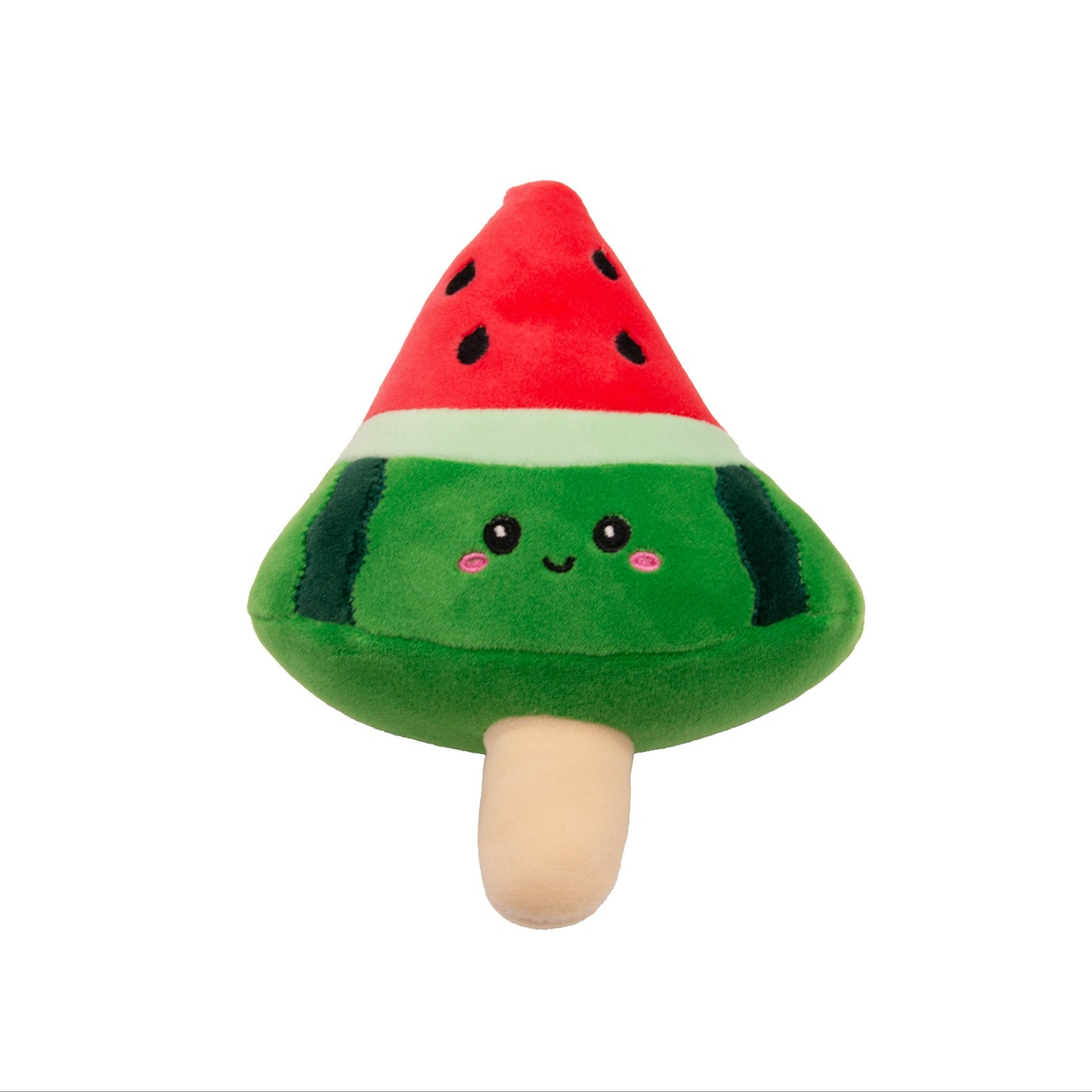 Mr. Watermelon - Foodies Ice Cream Series – Λούτρινο Ξυλάκι Καρπούζι 16εκ.