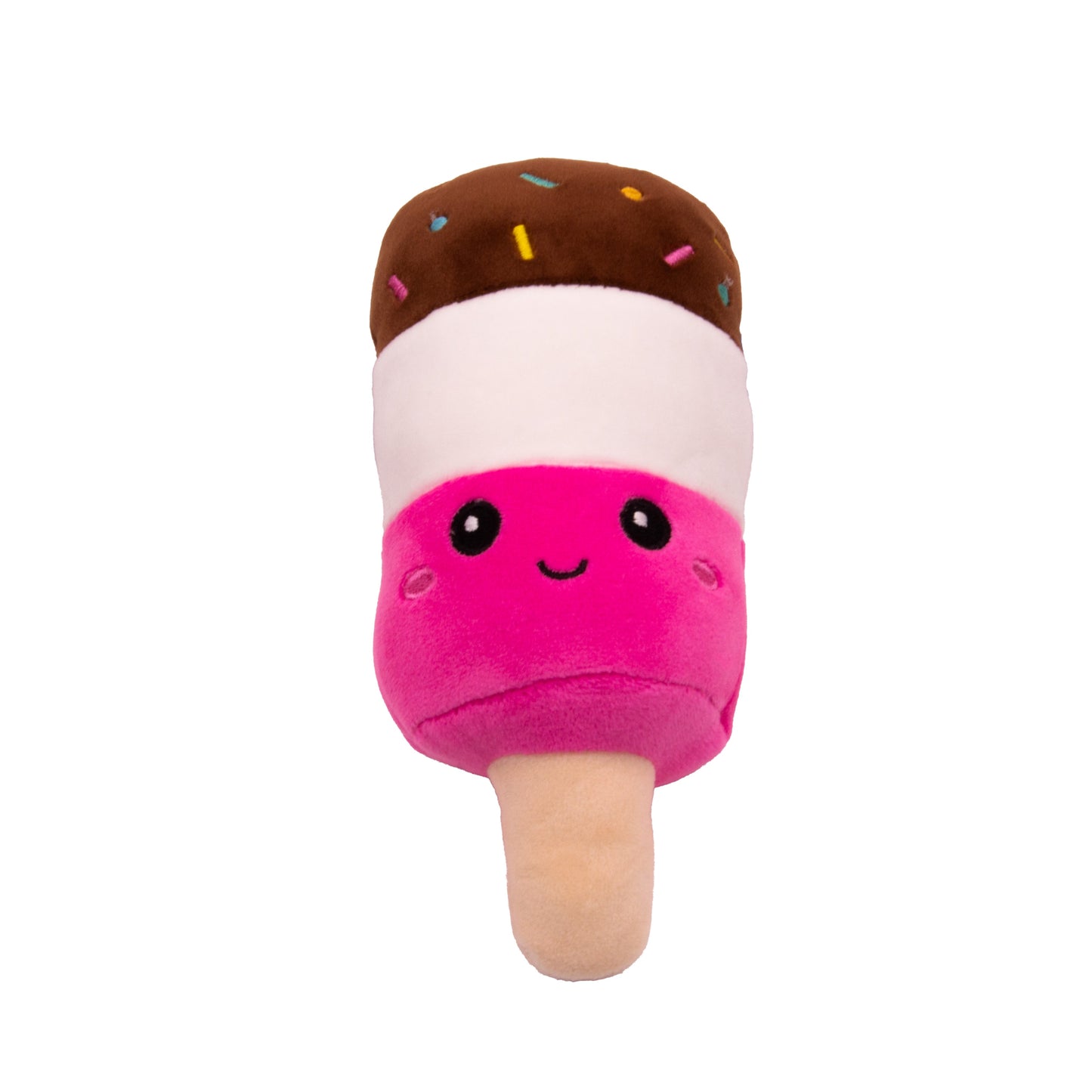 Miss Neapolitan - Foodies Ice Cream Series – Λούτρινο Ξυλάκι Τρίχρωμο16εκ.