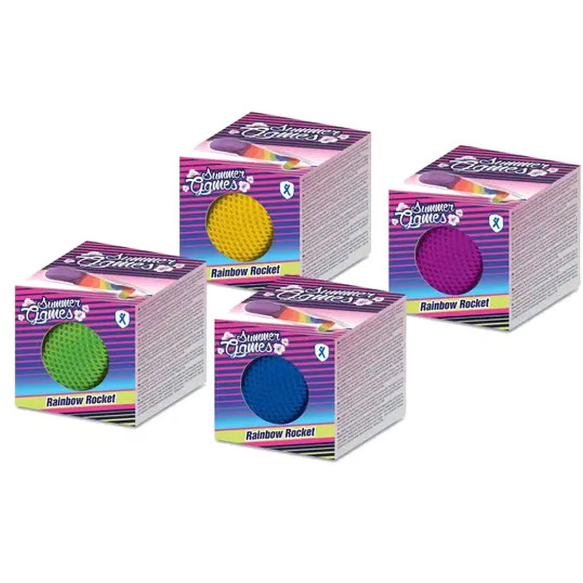 Rainbow Rocket Xtrem 100cm – Παιχνίδι Ρίψης με Πολύχρωμη Ουρά