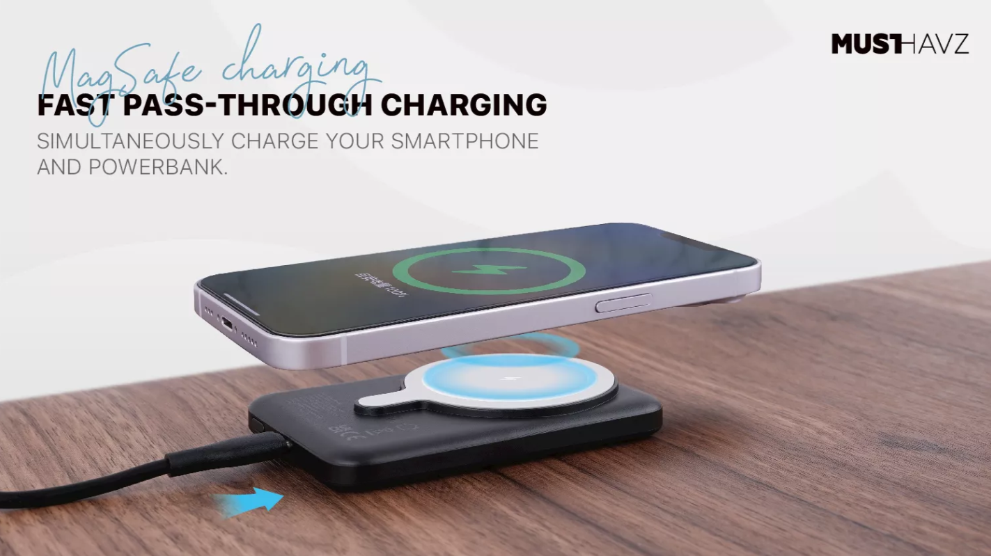 Power Bank Musthavz με Magsafe 5000mAh