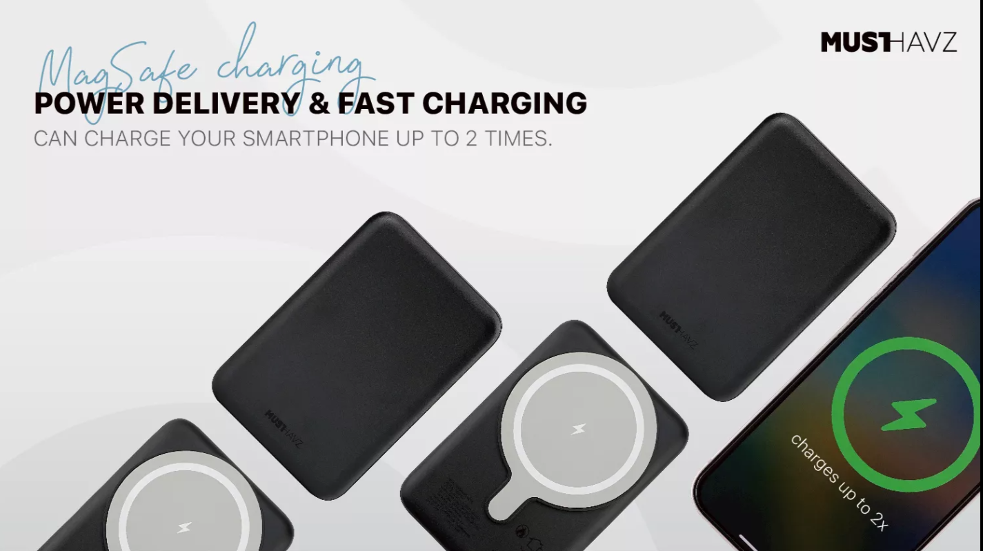 Power Bank Musthavz με Magsafe 5000mAh