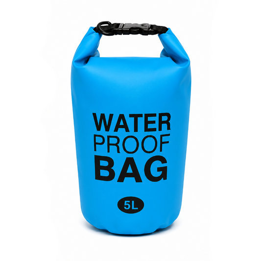 Στεγανός Αδιάβροχος Σακος Dry Bag 5L Γαλάζιο