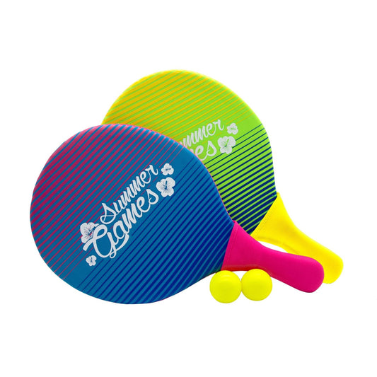 Σετ Ρακέτες Παραλίας Neopren Summer Games με 2 Μπαλάκια