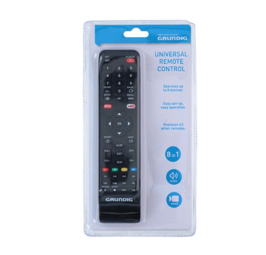 Grundig Universal Τηλεχειριστήριο 8 σε 1