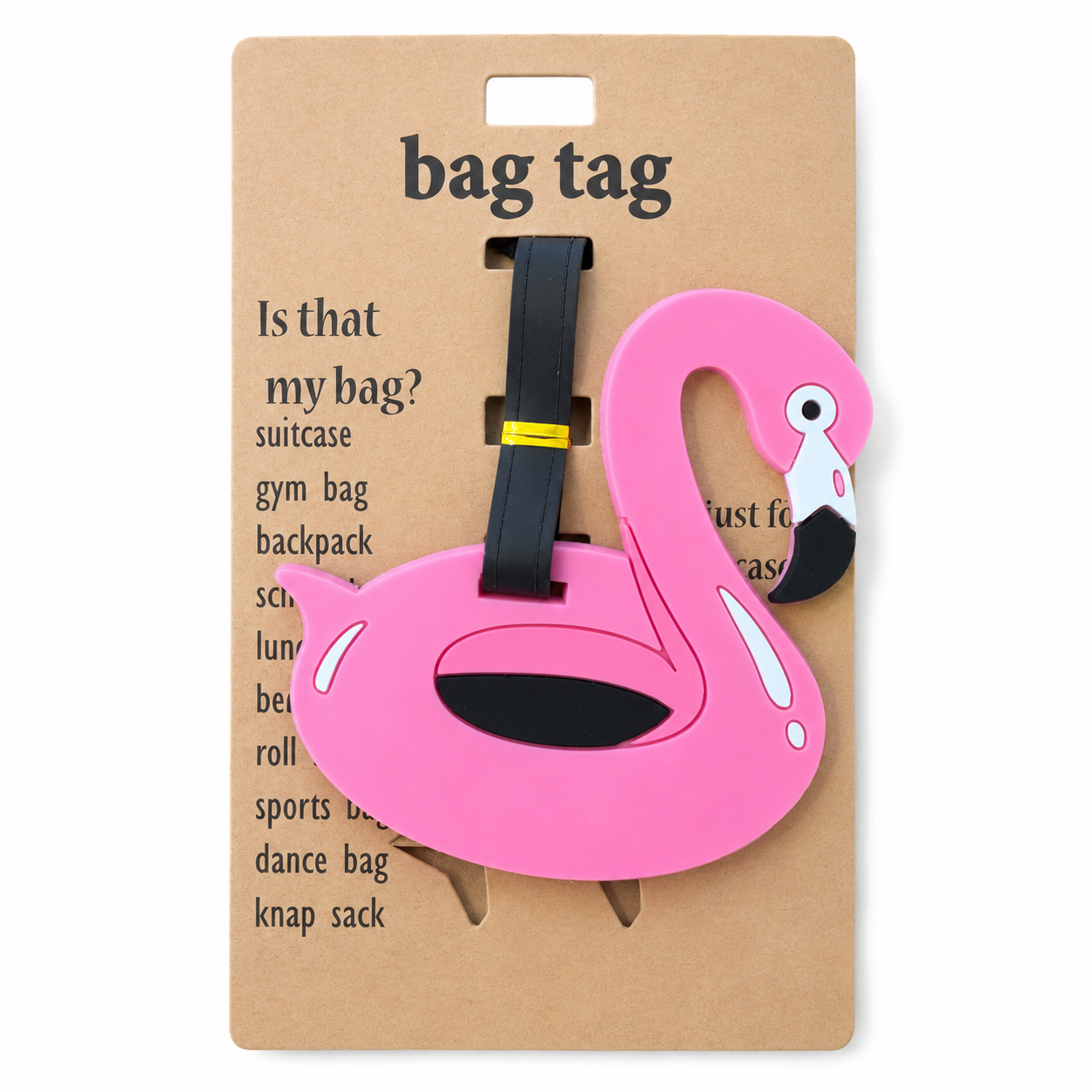 Ετικέτα Βαλίτσας Bag Tag Flamingo