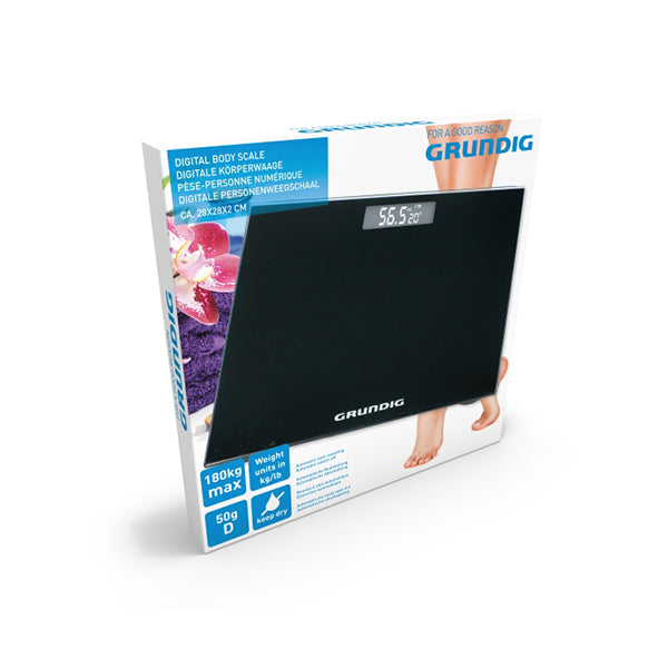 Ψηφιακή Ζυγαριά Grundig Μαυρη
