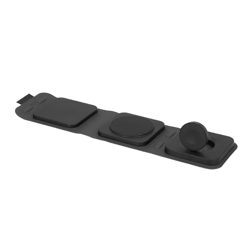 Musthavz MagTrio Fold Ασύρματος Φορτιστής Qi Pad 3 σε 1