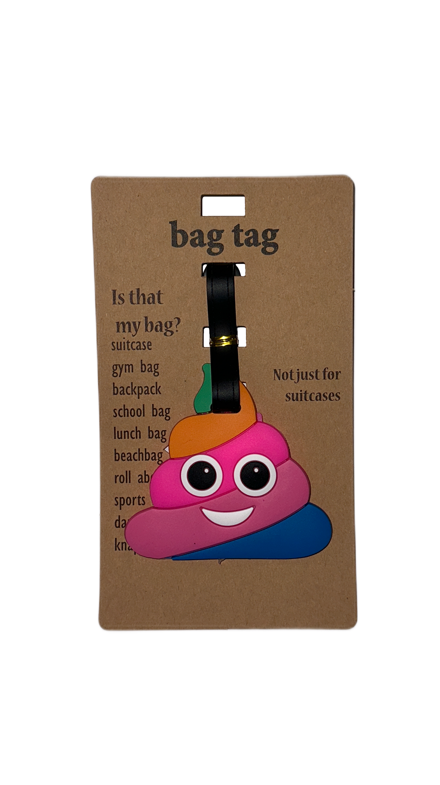 Ετικέτα Βαλίτσας Bag Tag Poop