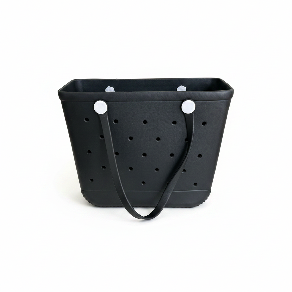 Pin Bag Τσάντα Θαλάσσης 38 x 13 x32cm Μαύρη με 6 Pins