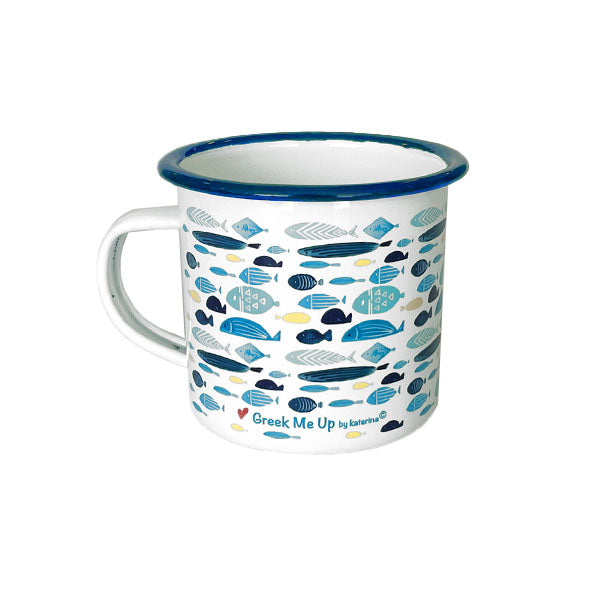Κουπα Εμαγιε Greek Me Up 360ml Fish