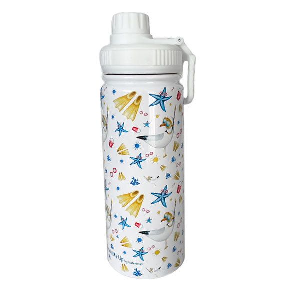 Μπουκάλι Θερμος Παιδικο Greek Me Up 500ml Seagulls