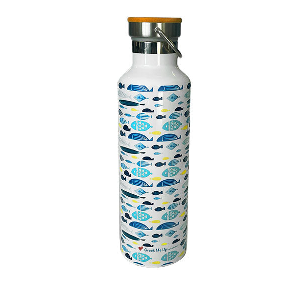 Μπουκάλι Θερμος Greek Me Up 750ml Fish