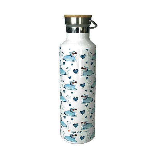 Μπουκάλι Θερμος Greek Me Up 750ml Cats