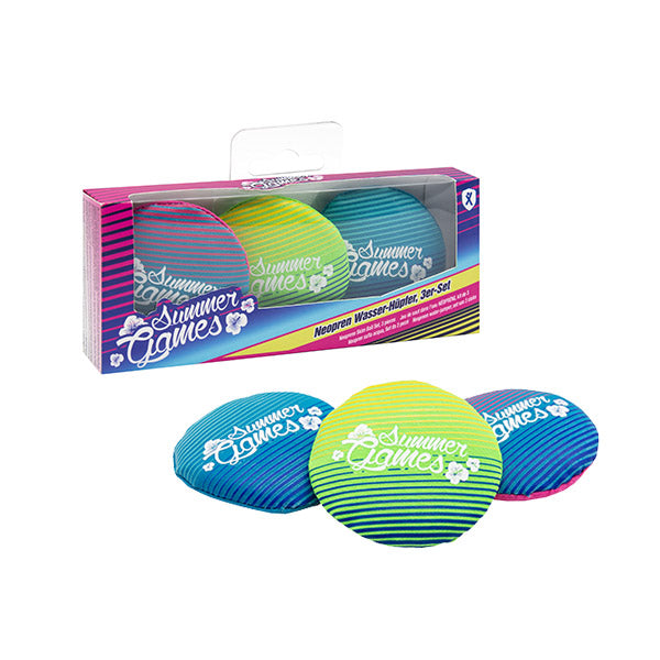 Καλοκαιρινό Παιχνίδι Xtrem Water Hopping Discs Neopren 3τμχ 7.5cm