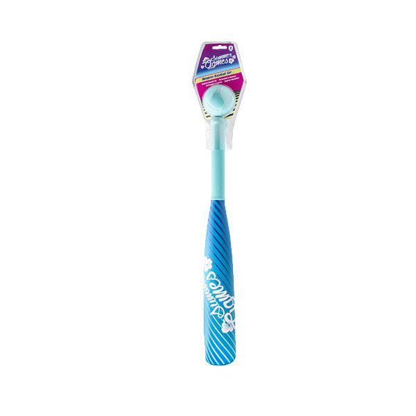 Summer Games Neopren Baseball Μπαστούνι 60cm με Μπάλα Γαλάζιο