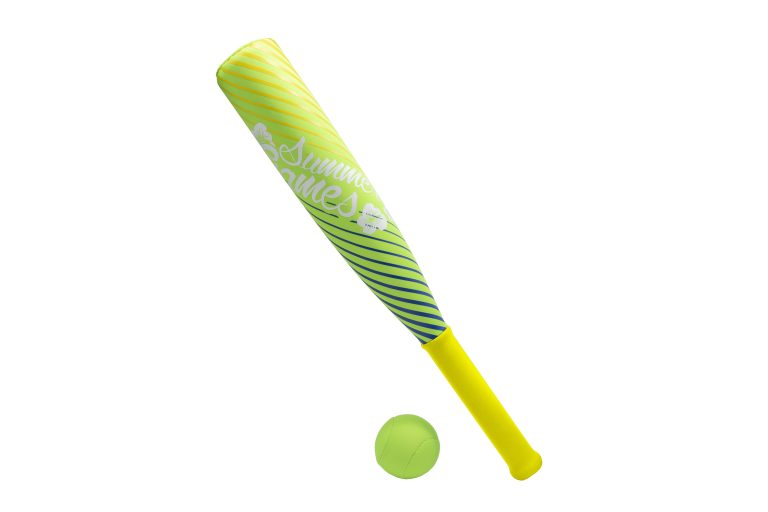 Summer Games Neopren Baseball Μπαστούνι 60cm με Μπάλα Κίτρινο
