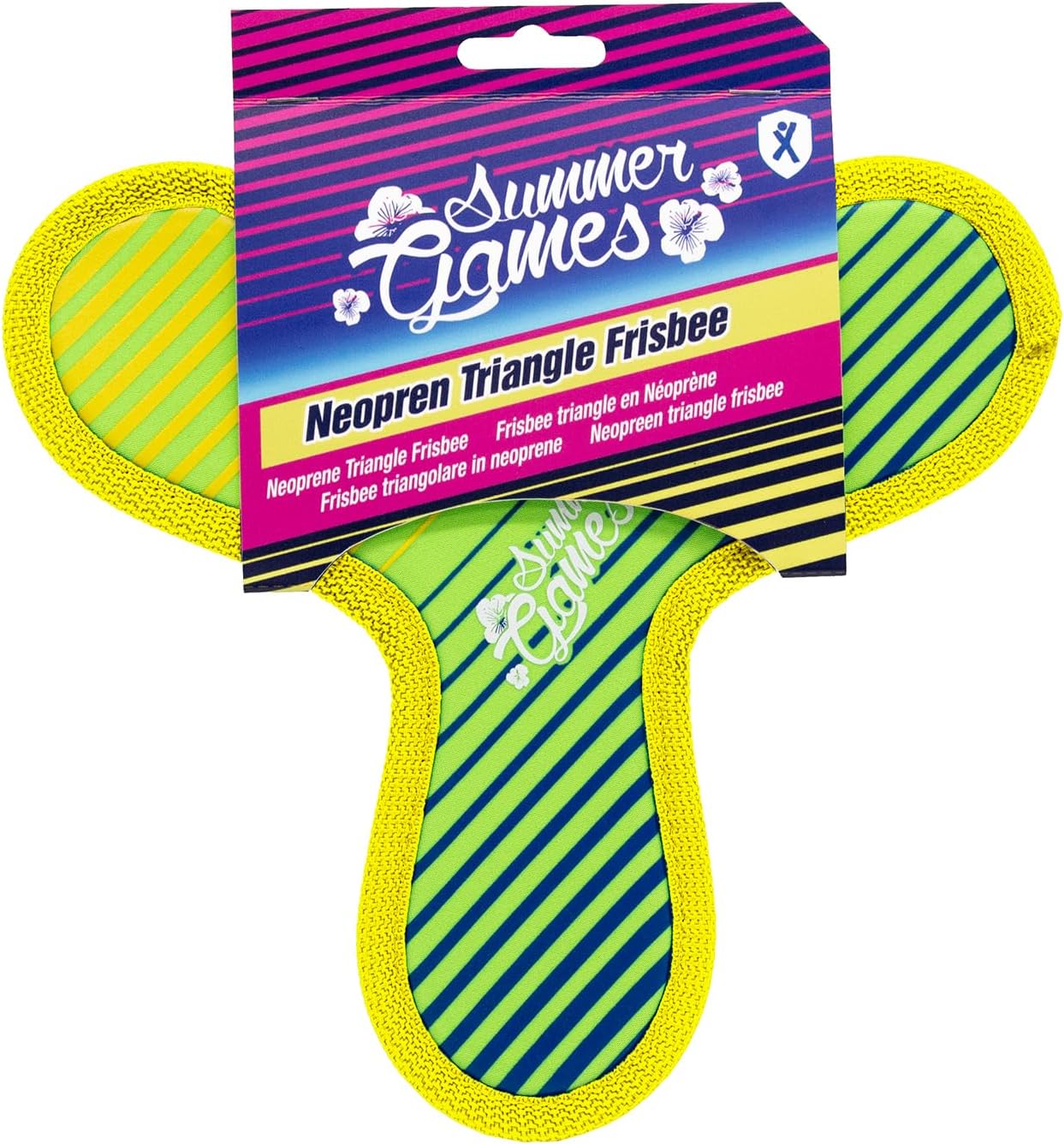 Xtrem Neopren Triangle Frisbee Φούξια 23cm