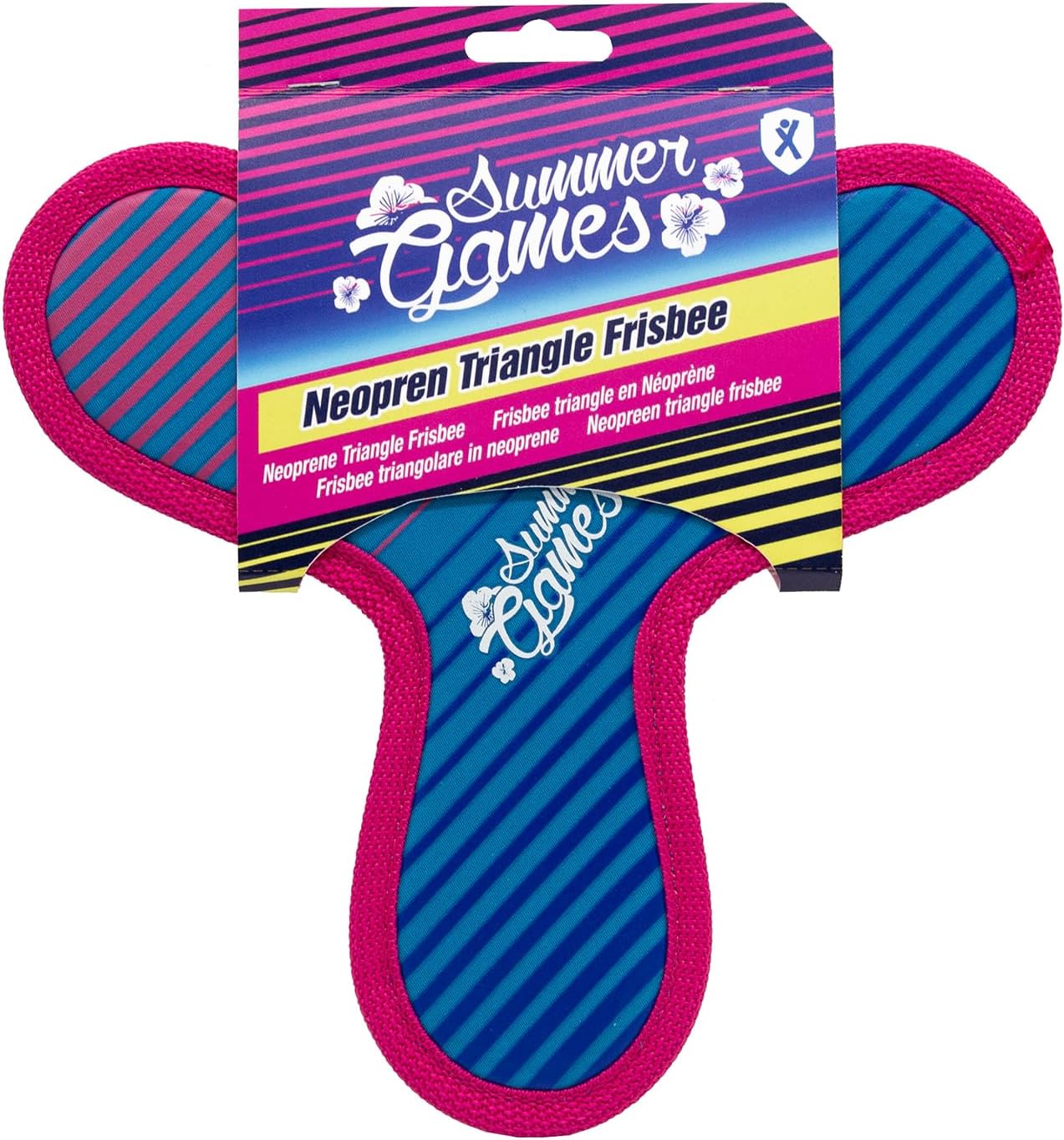 Xtrem Neopren Triangle Frisbee Φούξια 23cm