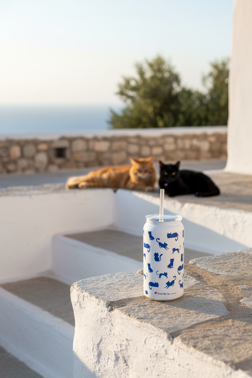 Greek Summer Cats Lifestyle