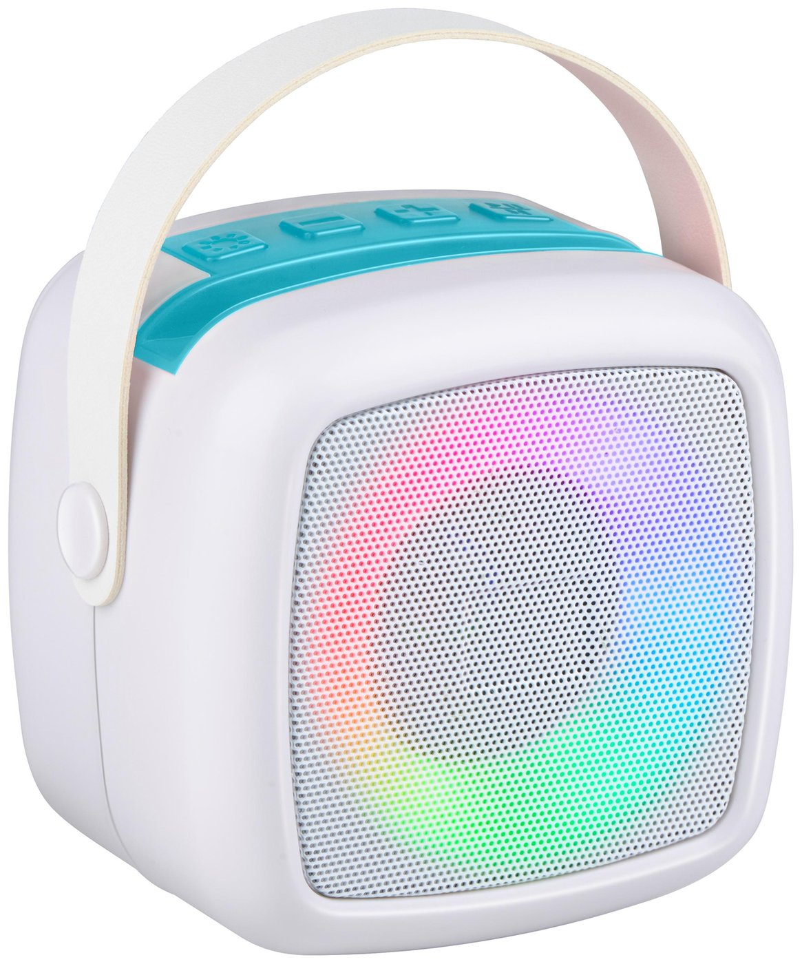 Mini Karaoke Set με Ηχείο και 2 Ασύρματα Μικρόφωνα Γαλάζιο