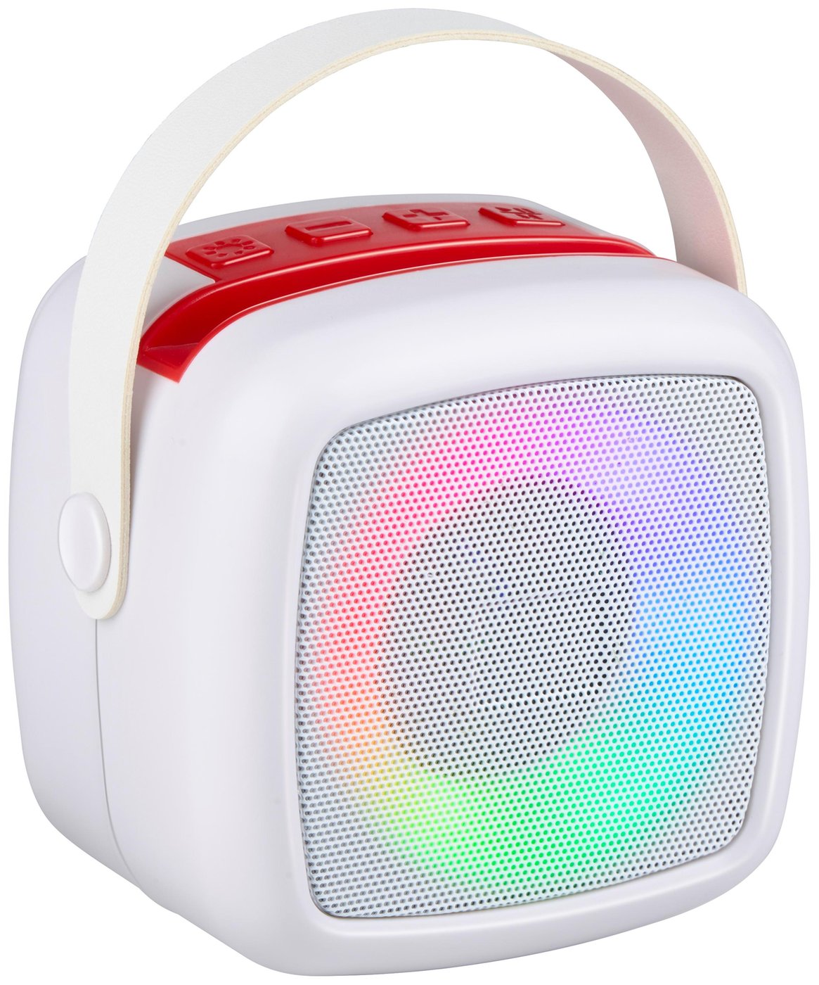 Mini Karaoke Set με Ηχείο και 2 Ασύρματα Μικρόφωνα Κόκκινο