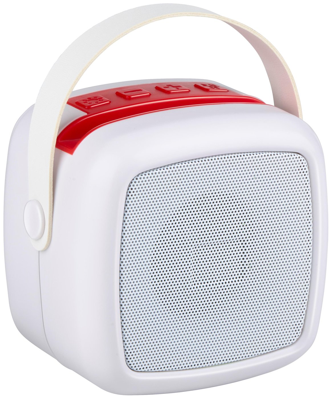 Mini Karaoke Set με Ηχείο και 2 Ασύρματα Μικρόφωνα Κόκκινο