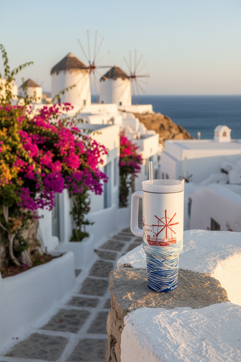 Lifestyle Landscape Tumbler Μύκονος