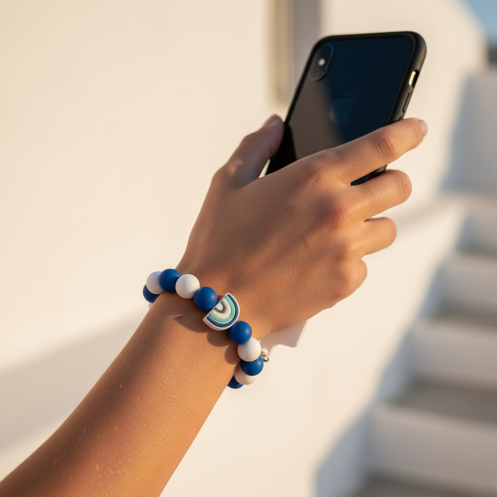 Lifestyle Phone Wrist Strap Χρήση Καρπός