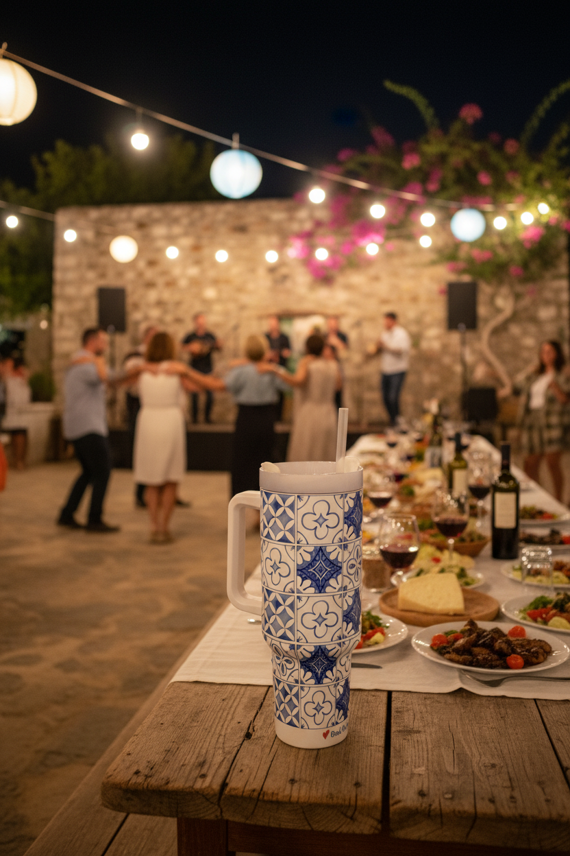 Lifestyle Tiles Tumbler Πανηγύρι Ικαρία