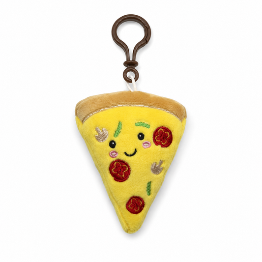 Mr. Pizza – Foodies Fast Series – Λούτρινο Μπρελόκ Πίτσα 12εκ